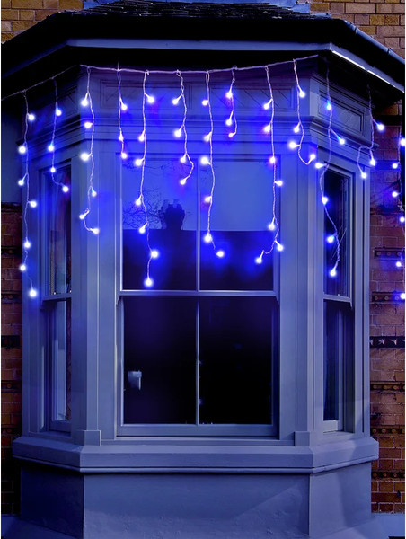 Изображение товара Светодиодная бахрома SHLights OIC100LSE-W-T-I4 (2x0.56м)