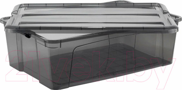 Изображение товара Ящик для хранения Idea М2338 (черный прозрачный)