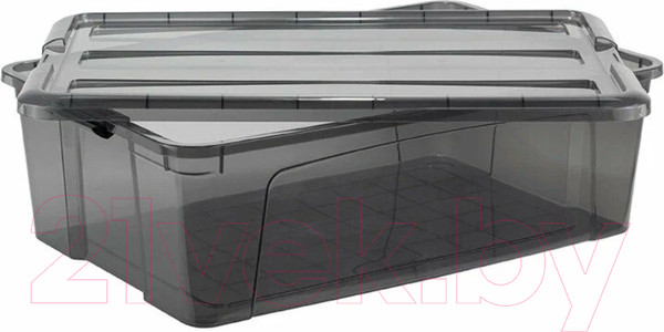 Изображение товара Ящик для хранения Idea М2338 (черный прозрачный)