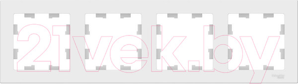 Изображение товара Рамка для выключателей и розеток Systeme (Schneider) Electric AtlasDesign ATN001304