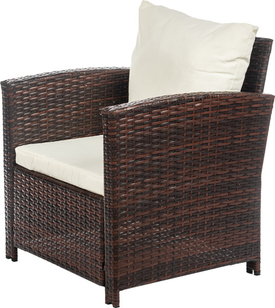 Изображение товара Комплект садовой мебели Sundays Madeira SFS 020 (темно-коричневый/бежевые подушки)