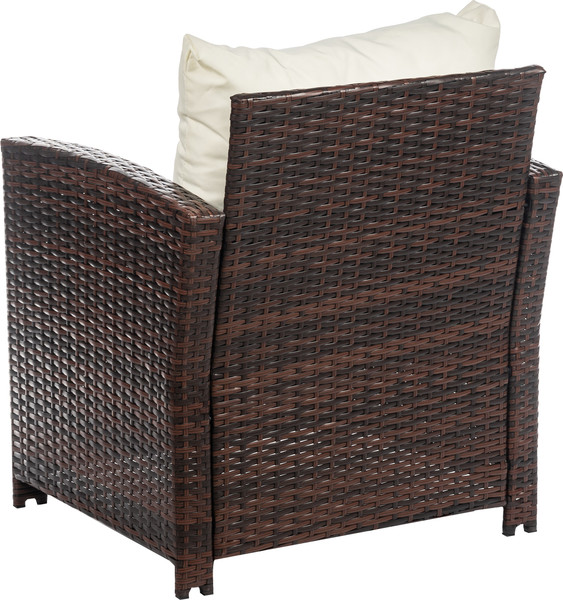 Изображение товара Комплект садовой мебели Sundays Madeira SFS 020 (темно-коричневый/бежевые подушки)