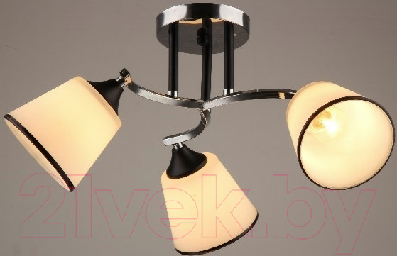 Изображение товара Потолочный светильник Mirastyle SX-N-0600/3 CH+BK