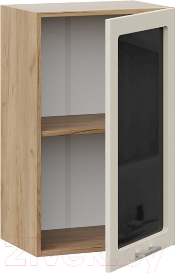 Изображение товара Шкаф навесной для кухни ТриЯ Габриэлла 1В45С (дуб крафт золотой/крем)