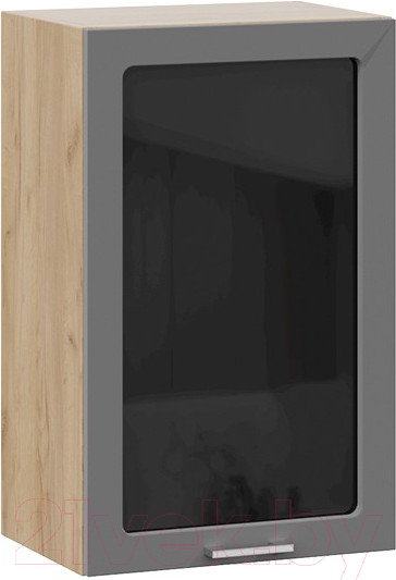 Изображение товара Шкаф навесной для кухни ТриЯ Габриэлла 1В45С (дуб крафт золотой/титан)