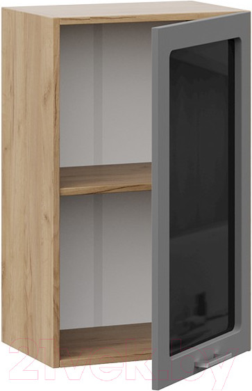 Изображение товара Шкаф навесной для кухни ТриЯ Габриэлла 1В45С (дуб крафт золотой/титан)