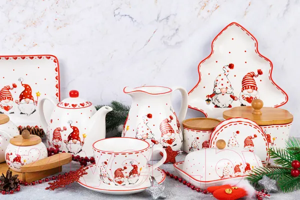 Изображение товара Блюдо Elan Gallery Веселые гномики / 540595
