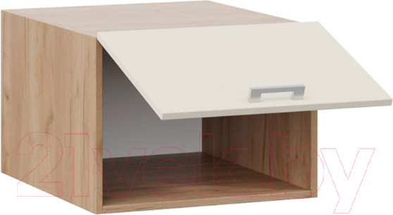 Изображение товара Шкаф навесной для кухни ТриЯ Габриэлла 1В5ГП (дуб крафт золотой/крем)