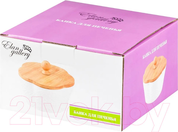 Изображение товара Емкость для хранения Elan Gallery Кружево / 540320