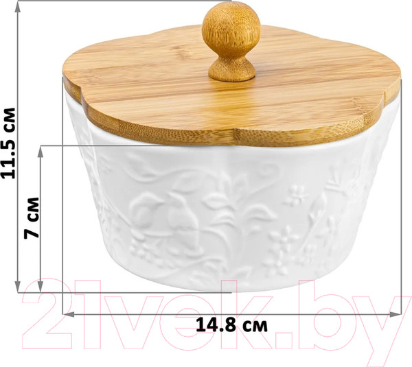 Изображение товара Емкость для хранения Elan Gallery Птички / 540321