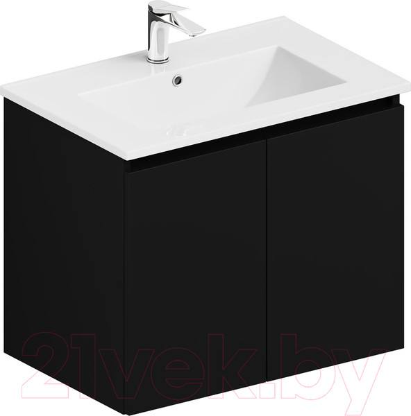 Изображение товара Тумба с умывальником ЗОВ Монови 60 / M60LG0LG-OL60 (антрацит)