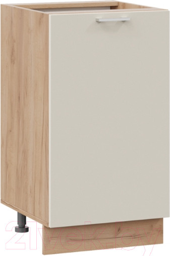 Изображение товара Шкаф-стол кухонный ТриЯ Габриэлла 1Н45 (дуб крафт золотой/крем)