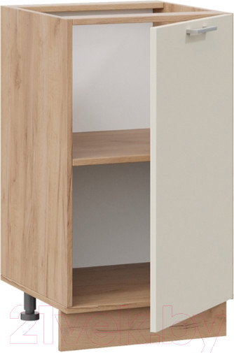 Изображение товара Шкаф-стол кухонный ТриЯ Габриэлла 1Н45 (дуб крафт золотой/крем)