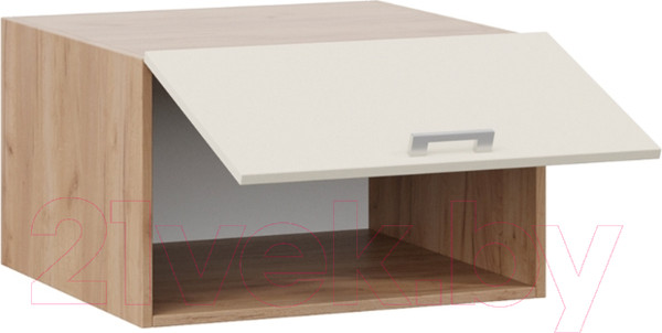 Изображение товара Шкаф навесной для кухни ТриЯ Габриэлла 1В6ГП (дуб крафт золотой/крем)