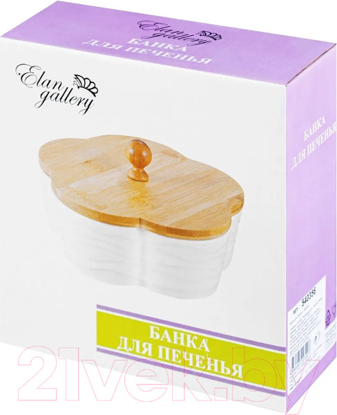 Изображение товара Емкость для хранения Elan Gallery Цветок Айсберг волны / 540356