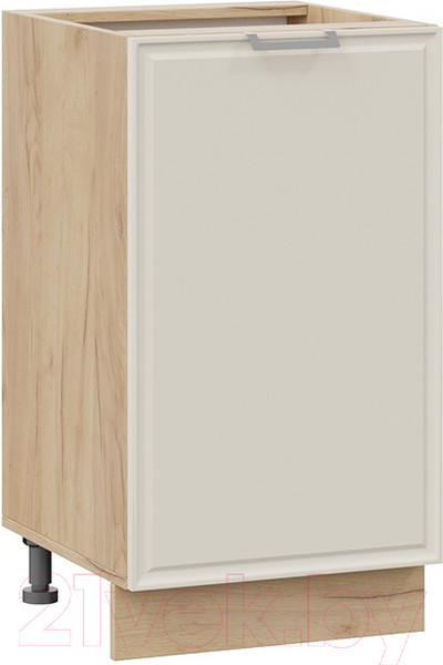 Изображение товара Шкаф-стол кухонный ТриЯ Белладжио 1Н45 (дуб крафт золотой/софт панакота)