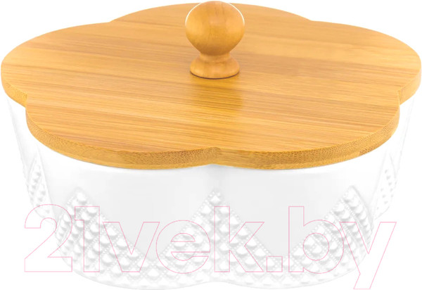 Изображение товара Емкость для хранения Elan Gallery Цветок Ромбики / 540488