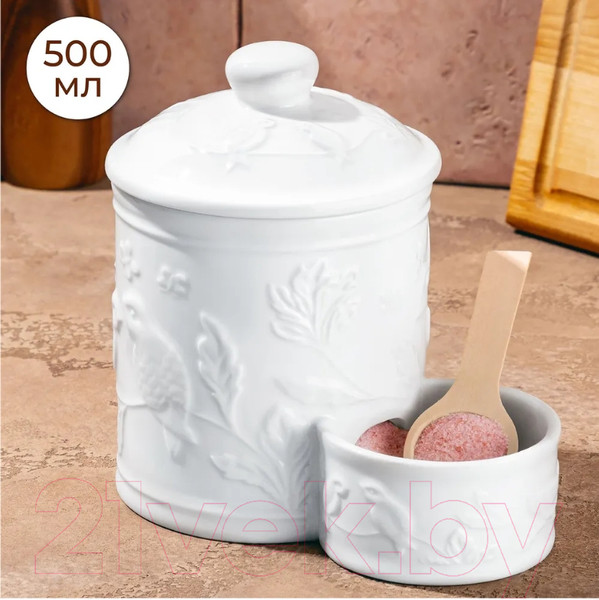 Изображение товара Емкость для хранения Elan Gallery Птички на ветке / 540773