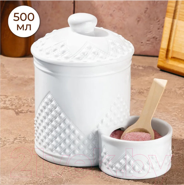 Изображение товара Емкость для хранения Elan Gallery Ромбики / 540774