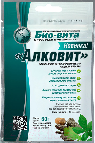 Изображение товара Бонификатор Био-вита АлкоВит (60г)