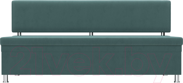 Изображение товара Скамья кухонная мягкая Лига Диванов Стайл / 111640 (велюр бирюзовый)