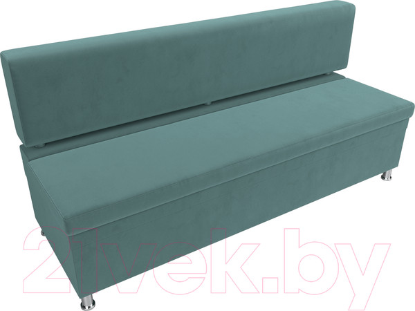 Изображение товара Скамья кухонная мягкая Лига Диванов Стайл / 111640 (велюр бирюзовый)