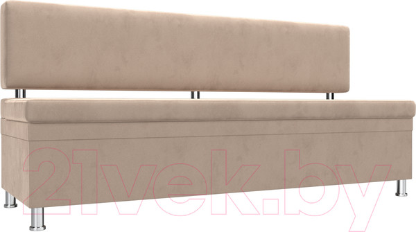 Изображение товара Скамья кухонная мягкая Лига Диванов Стайл / 111642 (велюр бежевый)