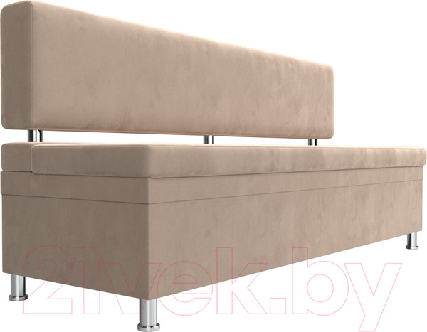 Изображение товара Скамья кухонная мягкая Лига Диванов Стайл / 111642 (велюр бежевый)