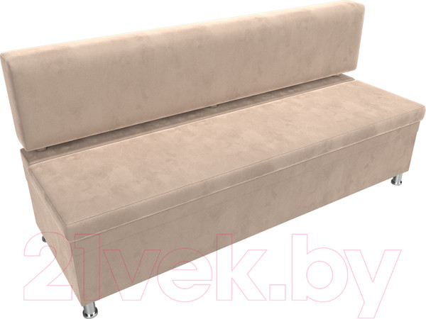 Изображение товара Скамья кухонная мягкая Лига Диванов Стайл / 111642 (велюр бежевый)
