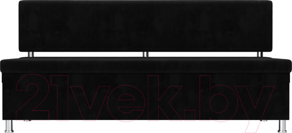 Изображение товара Скамья кухонная мягкая Лига Диванов Стайл / 111644 (велюр черный)