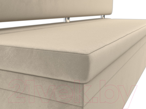Изображение товара Скамья кухонная мягкая Лига Диванов Стайл / 114499 (микровельвет бежевый)