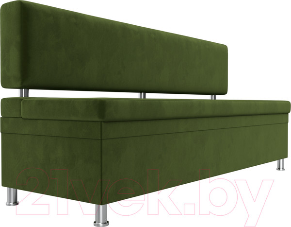 Изображение товара Скамья кухонная мягкая Лига Диванов Стайл / 114502 (микровельвет зеленый)