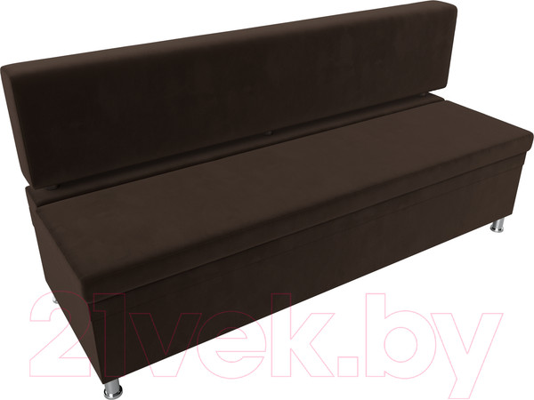 Изображение товара Скамья кухонная мягкая Лига Диванов Стайл / 114504 (микровельвет коричневый)