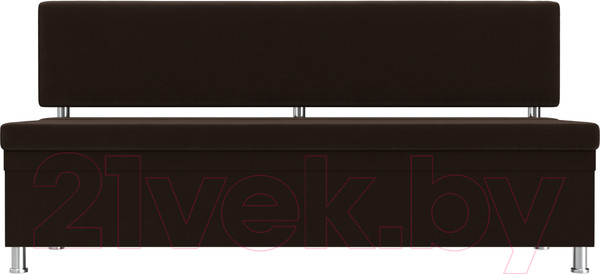 Изображение товара Скамья кухонная мягкая Лига Диванов Стайл / 114504 (микровельвет коричневый)