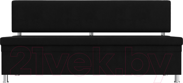 Изображение товара Скамья кухонная мягкая Лига Диванов Стайл / 114507 (микровельвет черный)