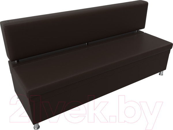 Изображение товара Скамья кухонная мягкая Лига Диванов Стайл / 114510 (экокожа коричневый)