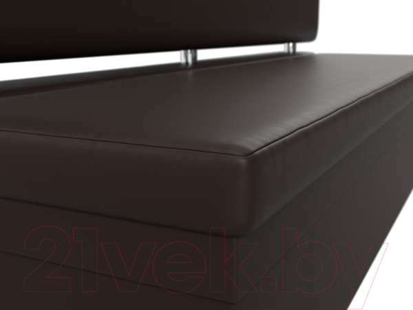 Изображение товара Скамья кухонная мягкая Лига Диванов Стайл / 114510 (экокожа коричневый)