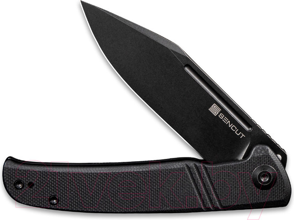 Изображение товара Нож складной Sencut Brazoria D2 Steel Black Stonewashed Handle G10 SA12A