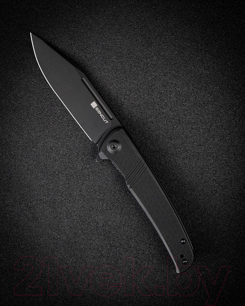 Изображение товара Нож складной Sencut Brazoria D2 Steel Black Stonewashed Handle G10 SA12A