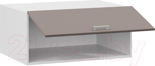 Изображение товара Шкаф навесной для кухни ТриЯ Габриэлла 1В8ГП (белый/муссон)