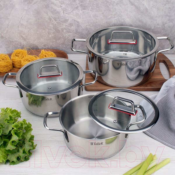 Изображение товара Набор кастрюль TalleR TR-17270