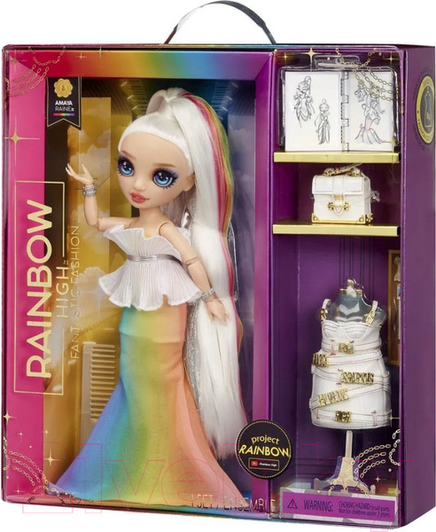 Изображение товара Кукла с аксессуарами Rainbow High Fantastic Амайа / 42100