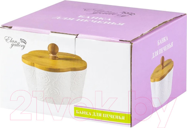 Изображение товара Емкость для хранения Elan Gallery Розы / 540283