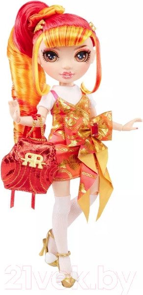 Изображение товара Кукла с аксессуарами Rainbow High Junior Лаурель де Виус / 42095 (оранжевый)