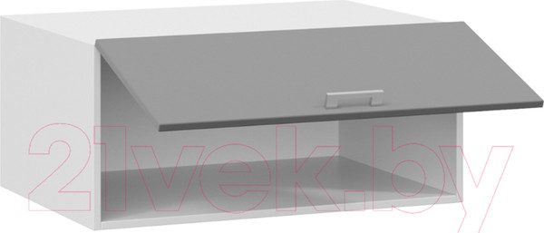 Изображение товара Шкаф навесной для кухни ТриЯ Габриэлла 1В8ГП (белый/титан)