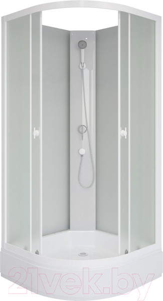 Изображение товара Душевая кабина Niagara Promo P80/26/MT/BK 80x80x195