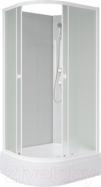 Изображение товара Душевая кабина Niagara Promo P100/80/26R/MT/BK 100x80x195