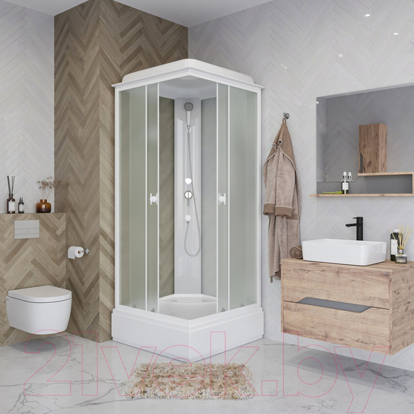 Изображение товара Душевая кабина Niagara Promo P100/26Q/MT 100x100x215