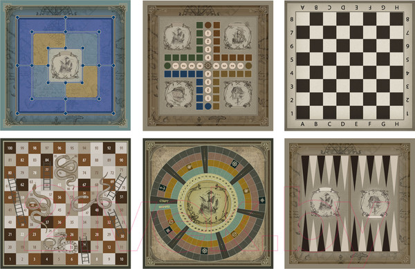 Изображение товара Настольная игра Десятое королевство 50 настольных игр / 04920