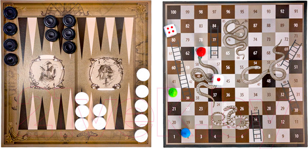 Изображение товара Настольная игра Десятое королевство 50 настольных игр / 04920